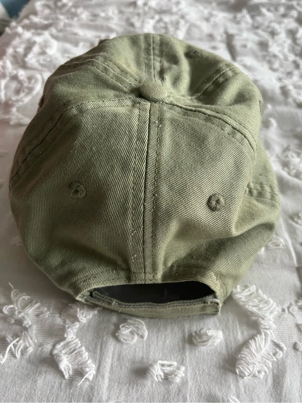 Vineyard Vines Olive Cap with Pink Whale & Logo
